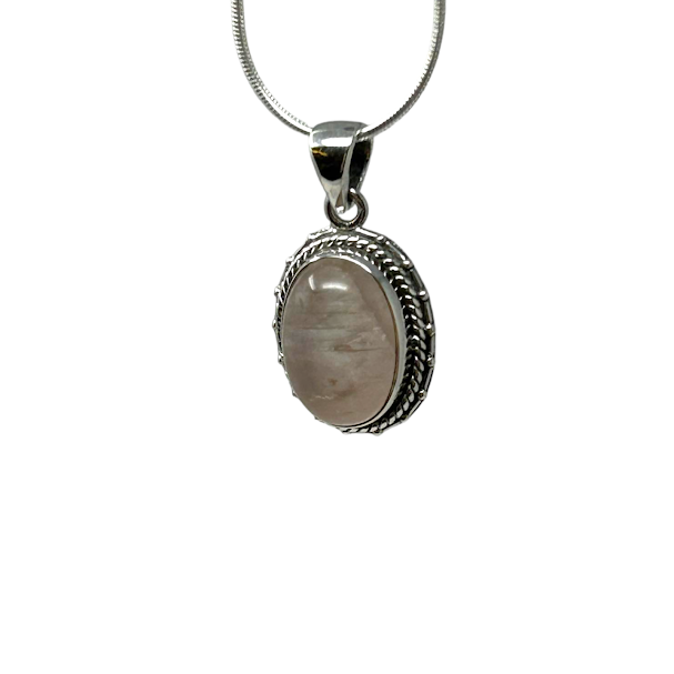 PENDENTIF QUARTZ ROSE