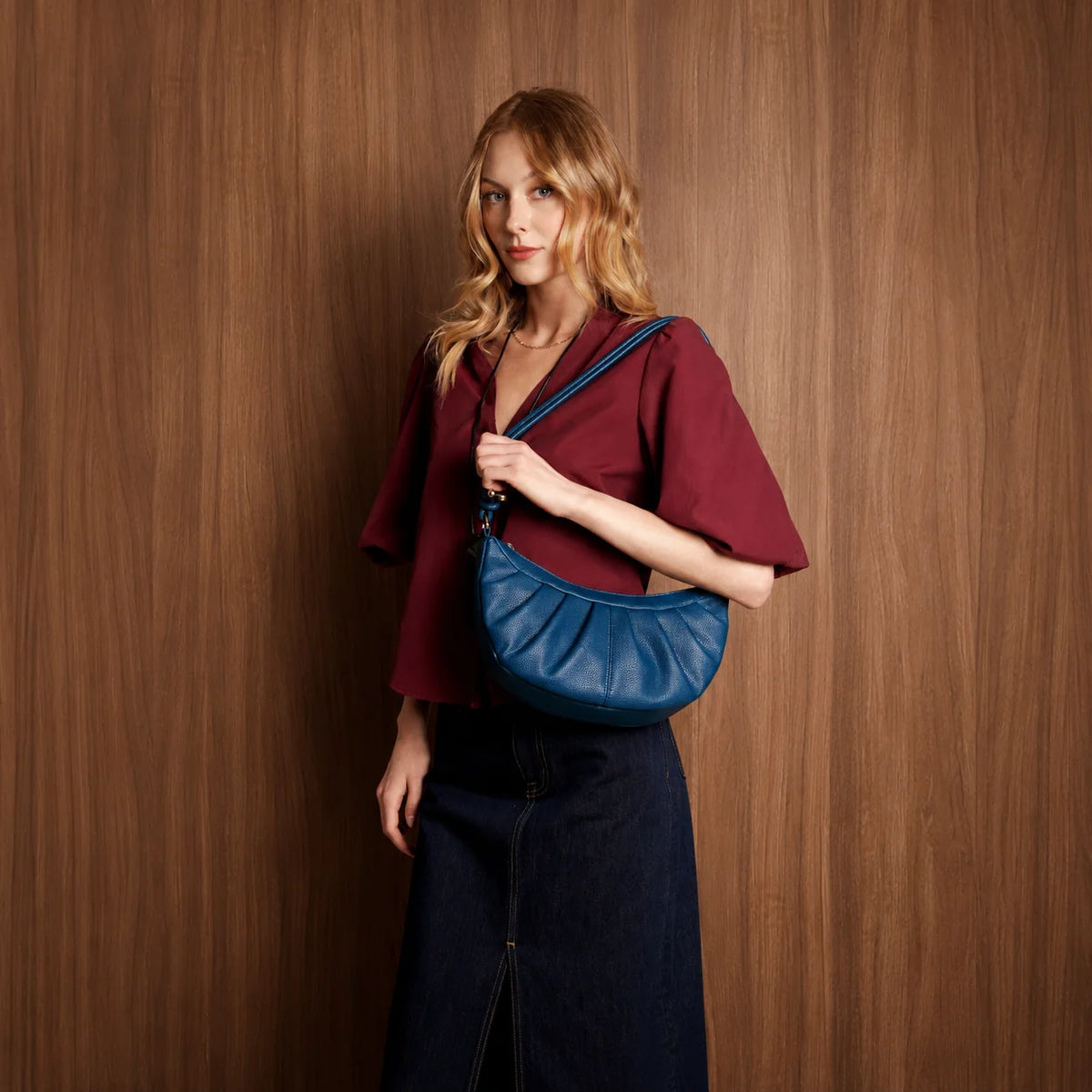 Sac à main Stephanie en cuir végan grainé - ESPE