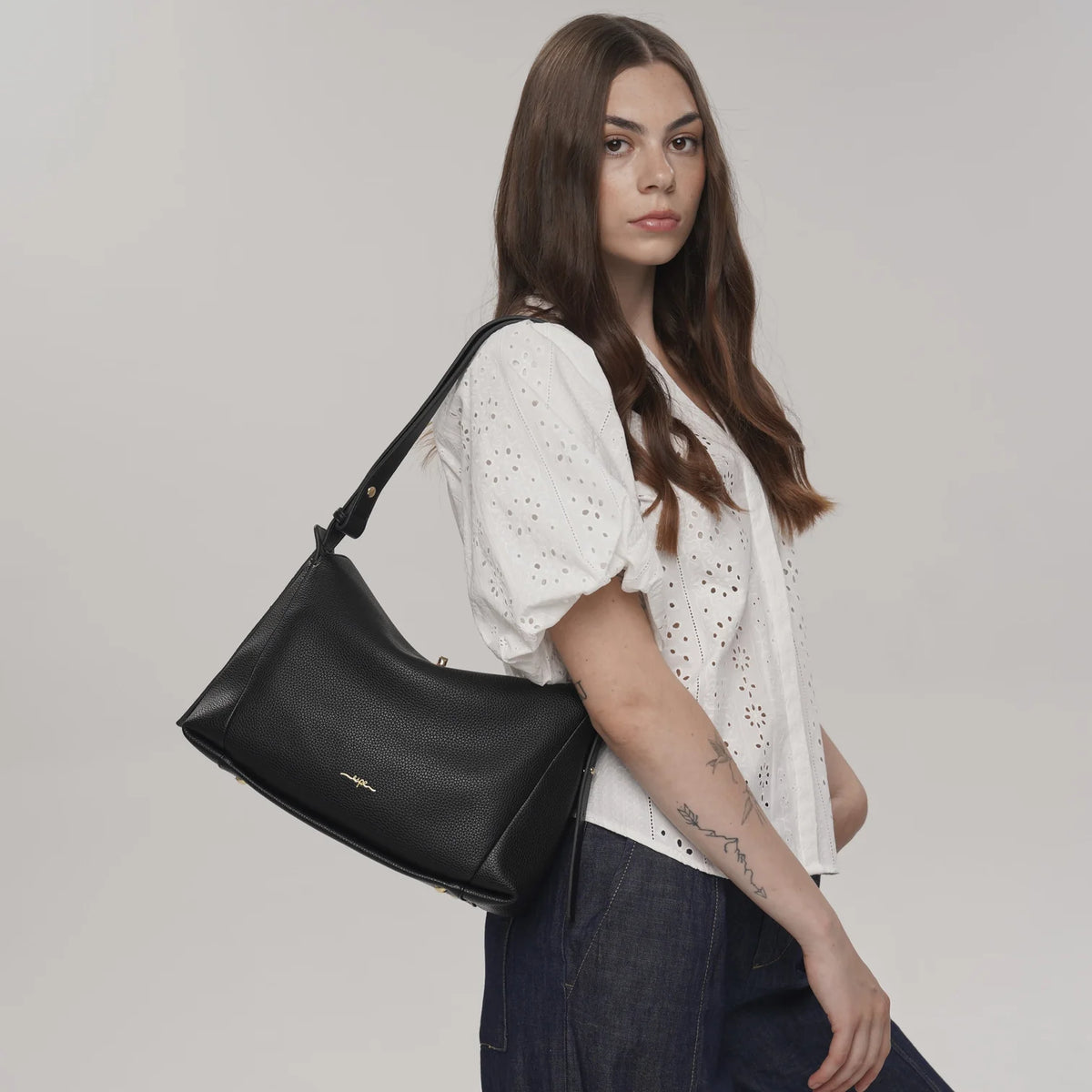 SAC BANDOULIÈRE LONDON - CUIR  VEGAN ESPE