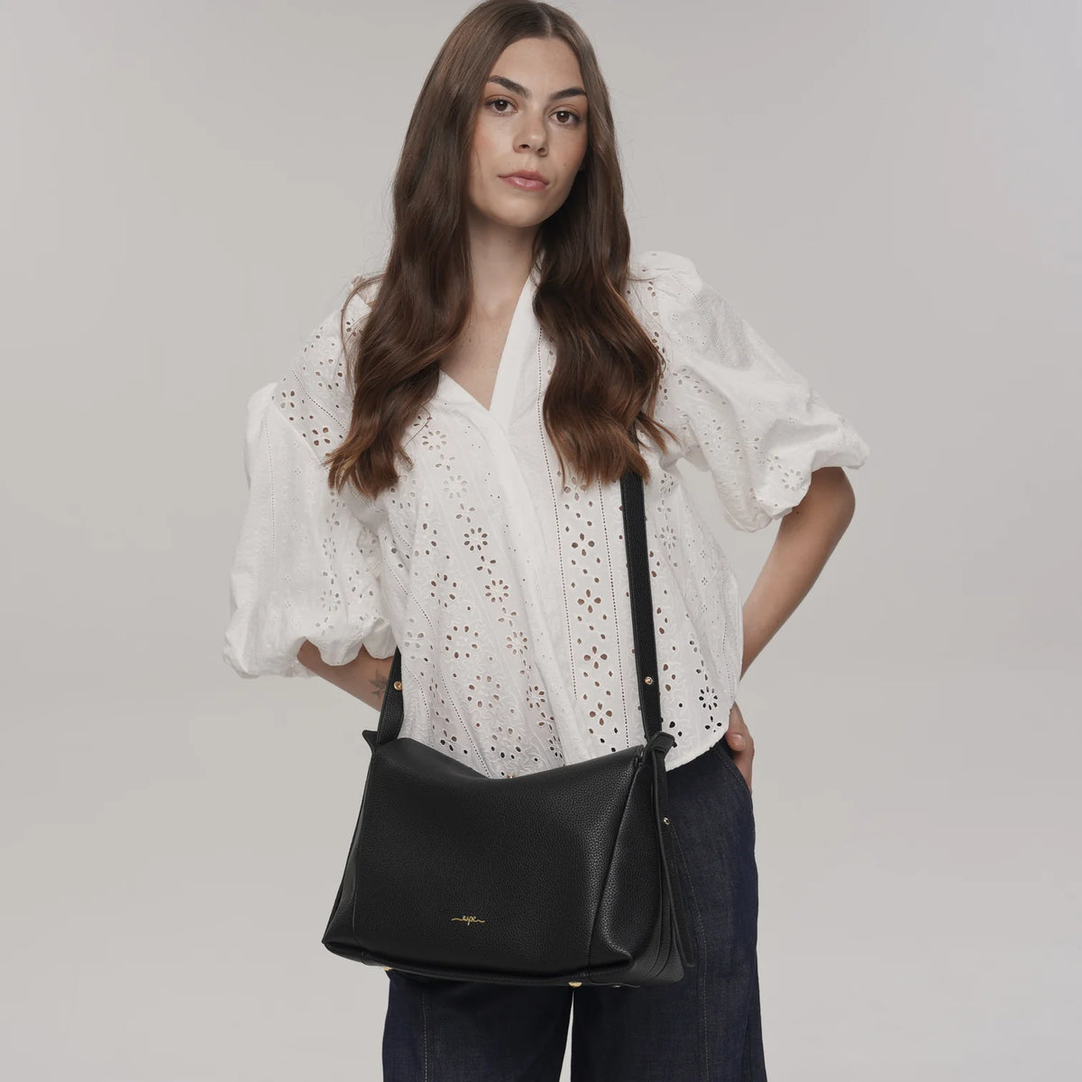 SAC BANDOULIÈRE LONDON - CUIR  VEGAN ESPE