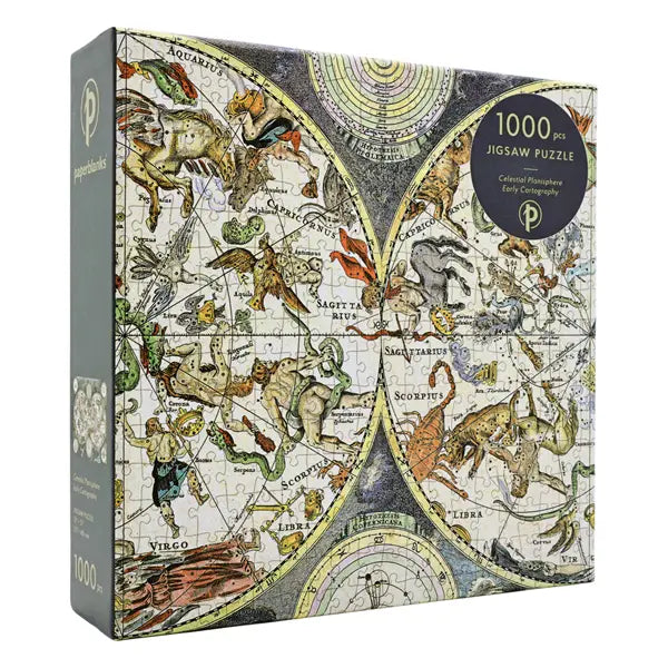 CASSE-TETE PLANISPHERE CELESTE - CARTOGRAPHIE ANCIENNE | JIGSAW PUZZLE