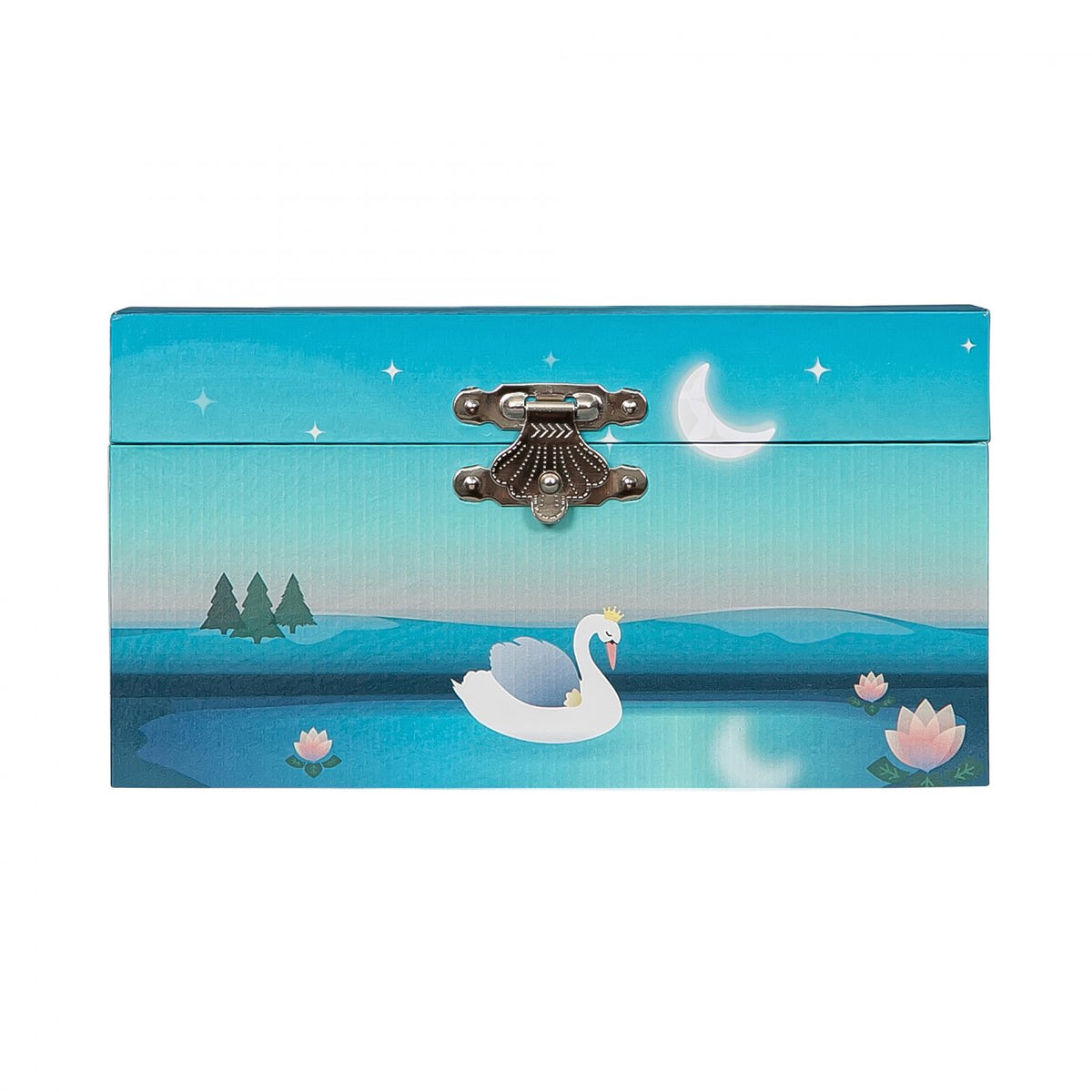 COFFRE À BIJOUX MARLO (CYGNE ET BALLERINE) - MELE ET CO