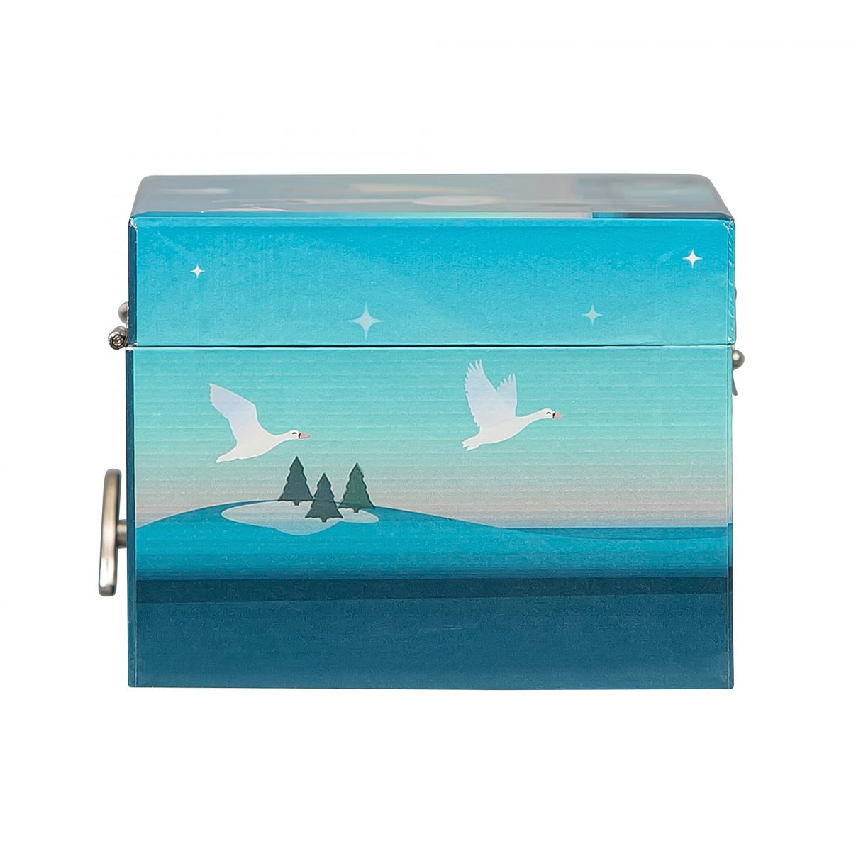 COFFRE À BIJOUX MARLO (CYGNE ET BALLERINE) - MELE ET CO