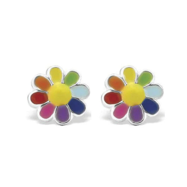 BOUCLES D'OREILLES EN ARGENT FLORA