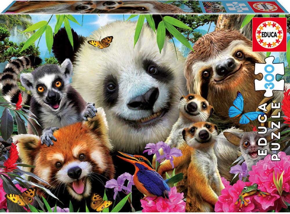Casse-tête Selfie d’amis – Coloré, amusant et idéal pour les jeunes passionné·e·s de puzzles | Educa