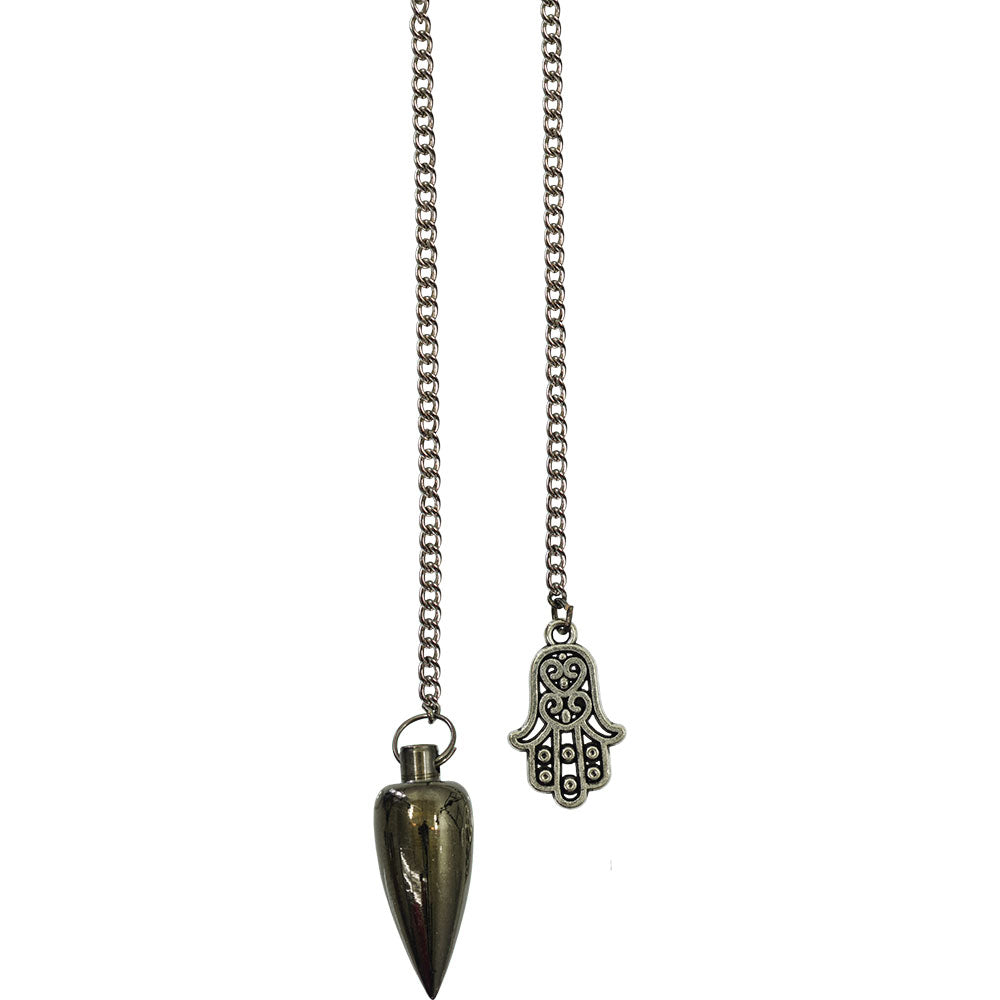 Pendule en nickel avec main de Fatima – Élégant, protecteur et intuitif