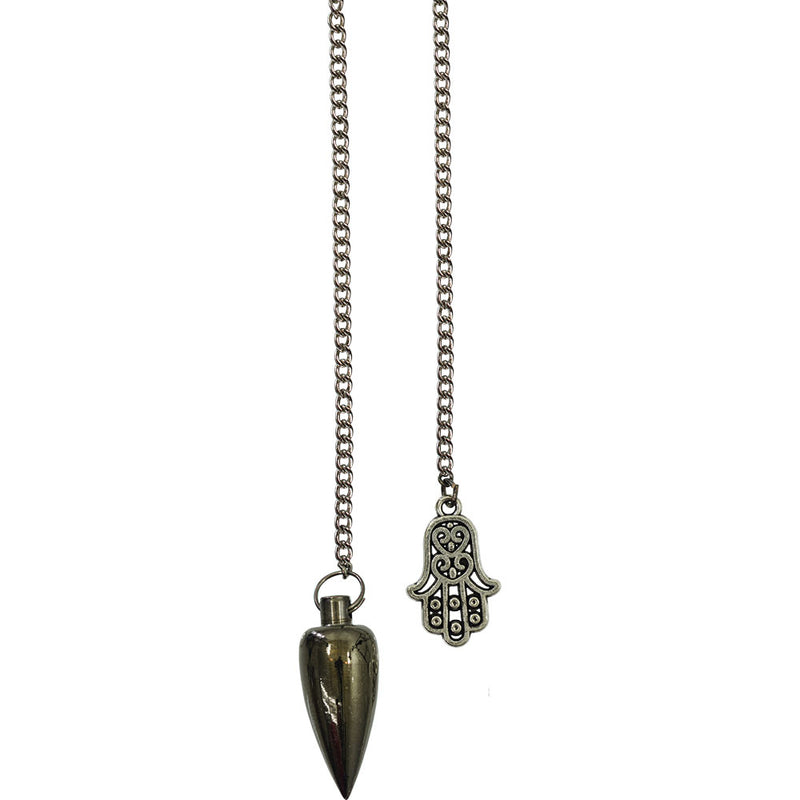 Pendule en nickel avec main de Fatima – Élégant, protecteur et intuitif