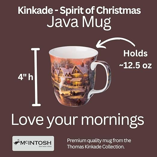 TASSE THOMAS KINKADE ESPRIT DE NOEL | MCINTOSH