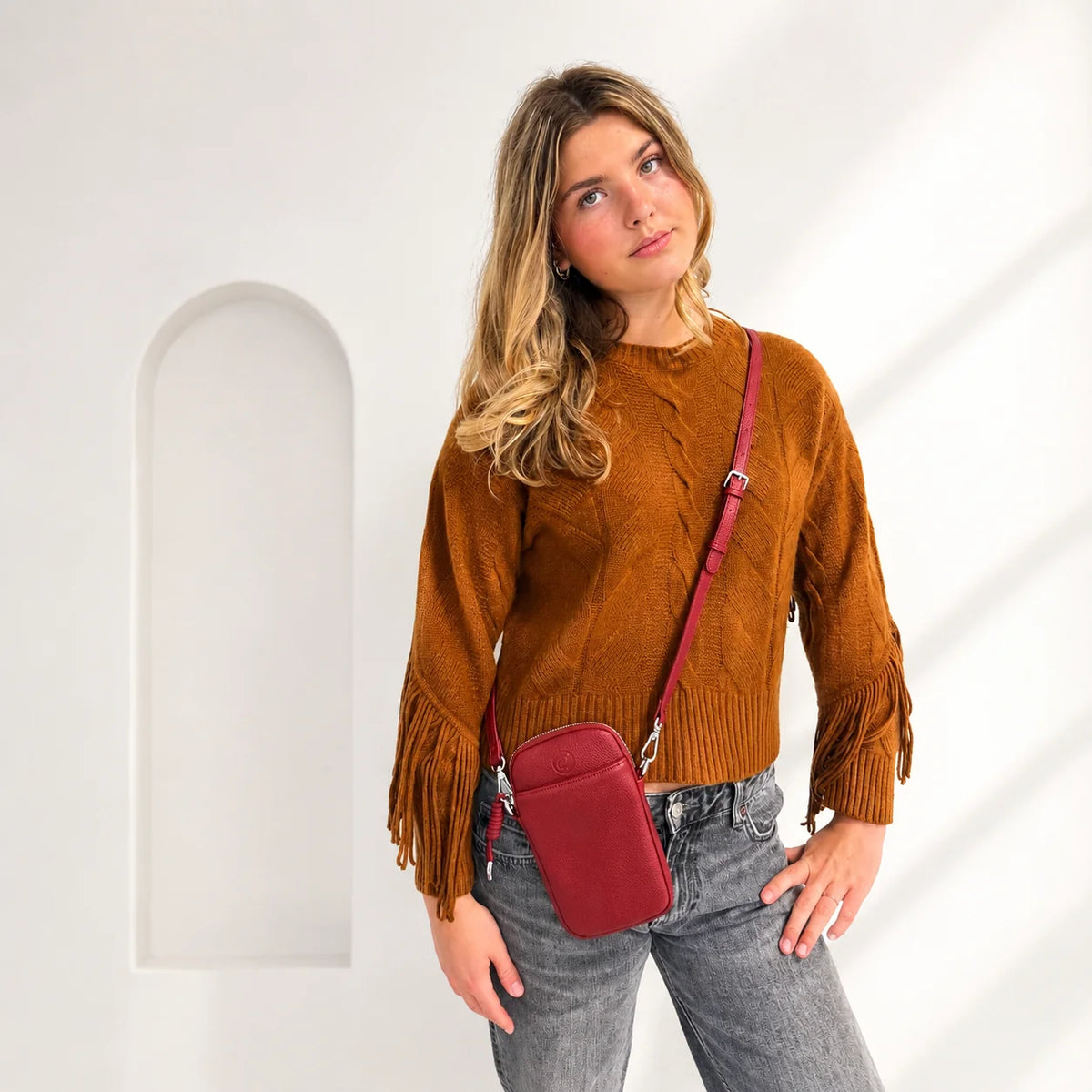 Sac bandoulière CELIA en cuir végan - ESPE