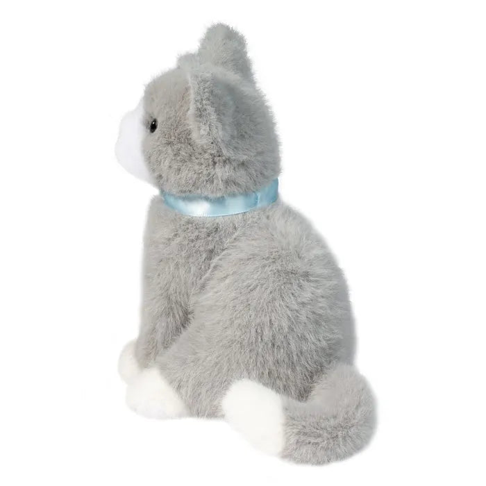 MINI CHAT GRIS PELUCHE