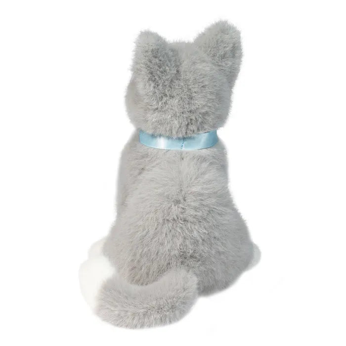 MINI CHAT GRIS PELUCHE