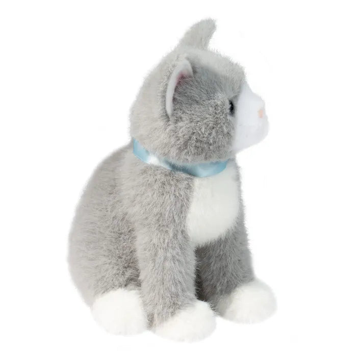 MINI CHAT GRIS PELUCHE