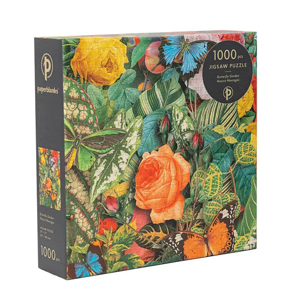 CASSE-TETE JARDIN DES PAPILLONS 1000 MORCEAUX | JIGSAW PUZZLE