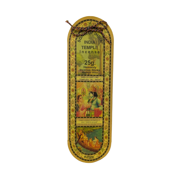 ENCENS INDIA TEMPLE/JASMIN/AMBRE 25G 72140