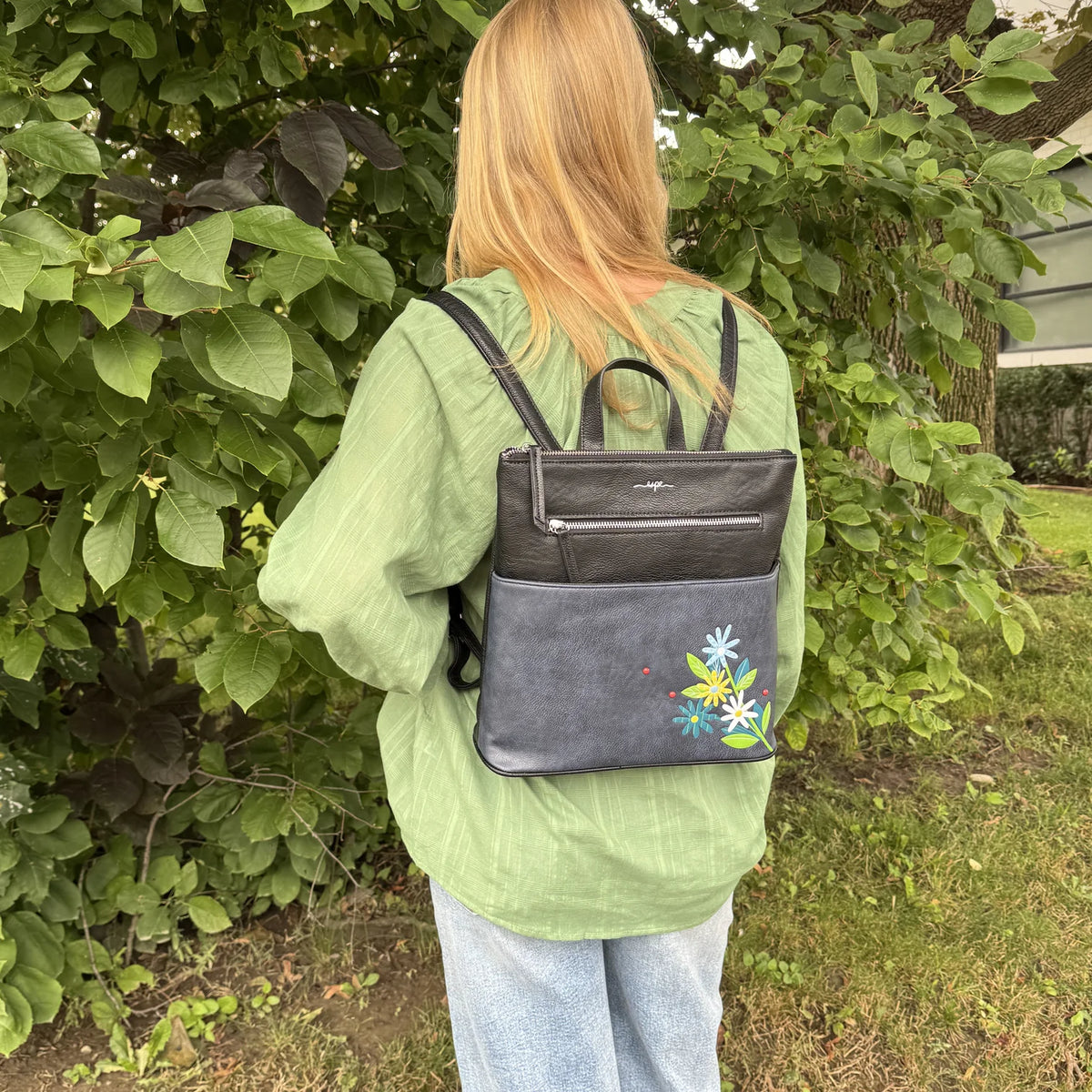SAC À DOS CONVERTIBLE MARIGOLD EN CUIR VÉGAN – ESPE