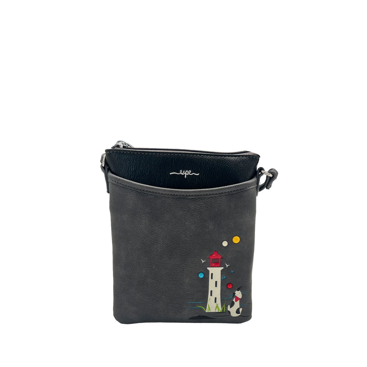 SAC A MAIN MILO MINI AVEC IMAGE DE CHIEN ET PHARE - ESPE