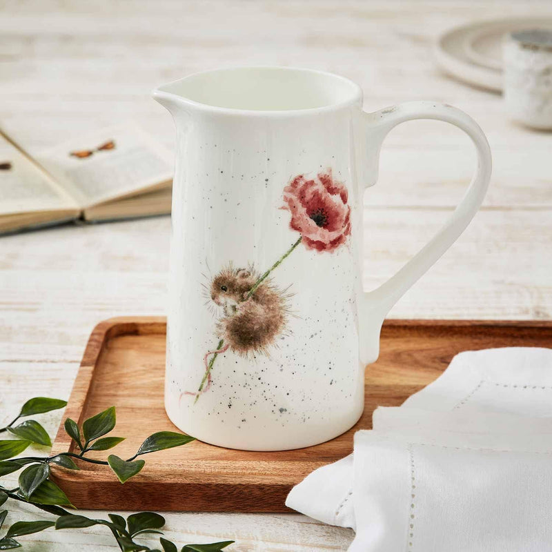 PICHET PORCELAINE SOURIS ET COQUELICOT WRENDALE DESIGNS | ROYAL WORCESTER