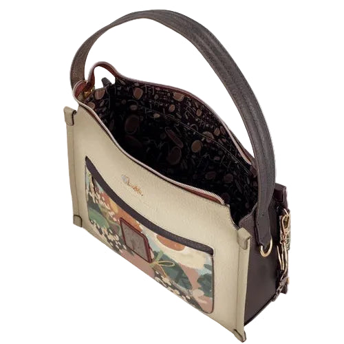 Sac à main bandoulière avec 2 poignées Blossom - Anekke