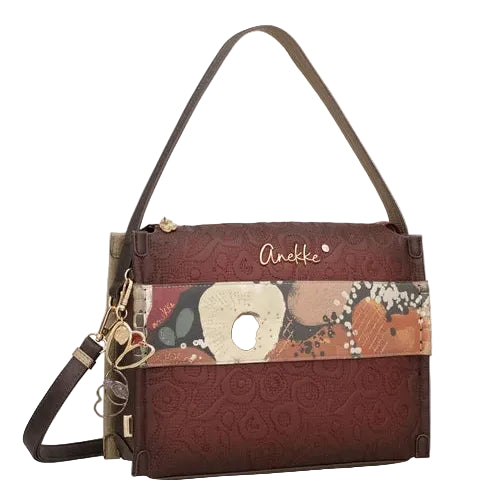 Sac à main bandoulière avec 2 poignées Blossom - Anekke