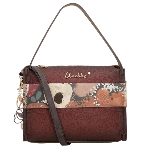 Sac à main bandoulière avec 2 poignées Blossom - Anekke