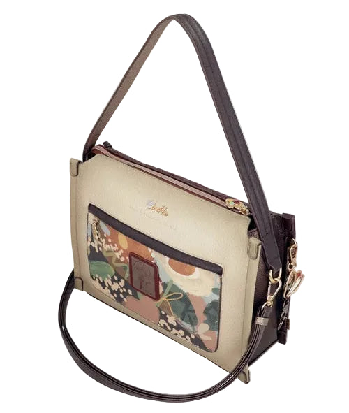 Sac à main bandoulière avec 2 poignées Blossom - Anekke