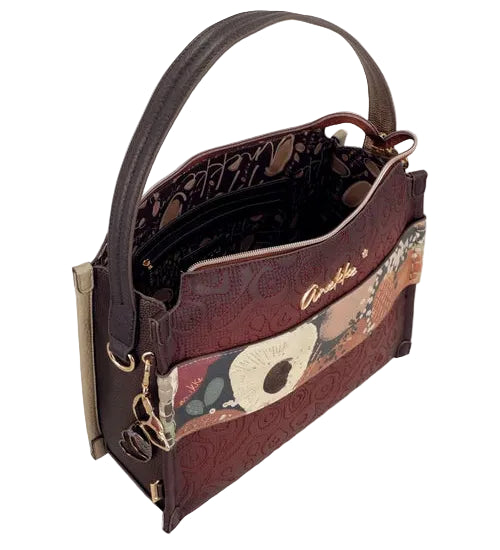 Sac à main bandoulière avec 2 poignées Blossom - Anekke
