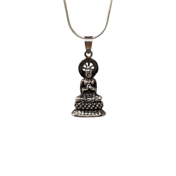 PENDENTIF BOUDDHA EN ARGENT