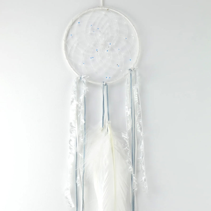 Attrape-rêves d’hiver 6" – Changement de saison, naturel et artisanal