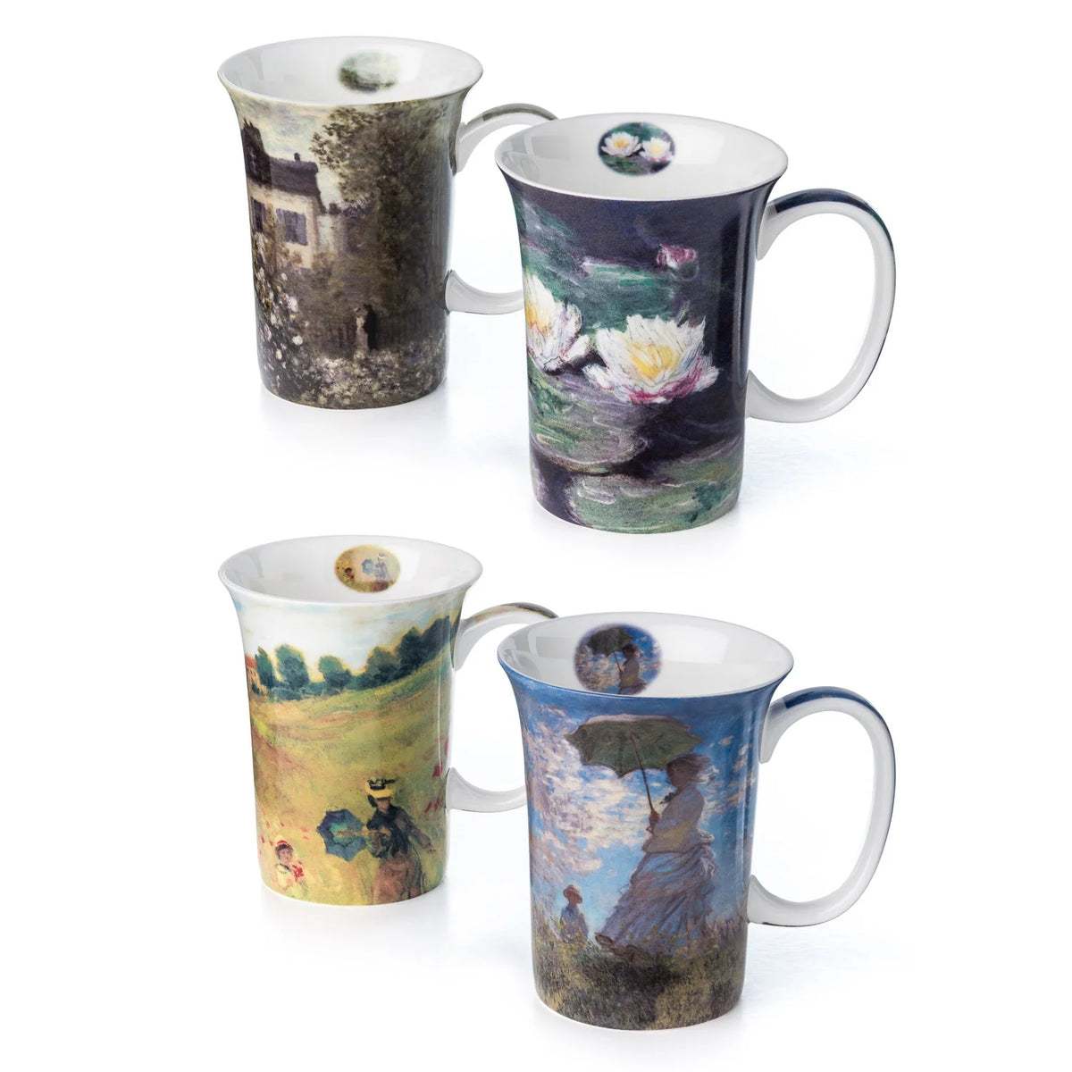 ENSEMBLE 4 TASSES MONET