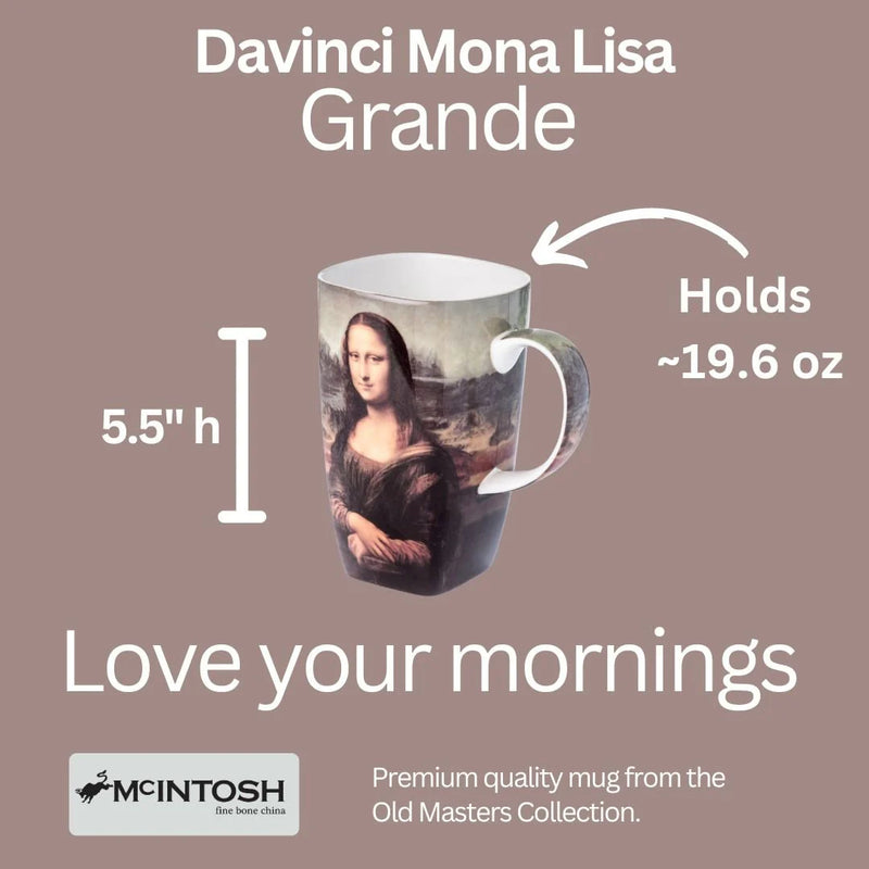 GRANDE TASSE MONA LISA DAVINCI MCINTOSH