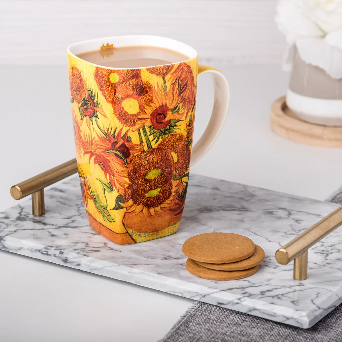 GRANDE TASSE TOURNESOLS VAN GOGH MCINTOSH