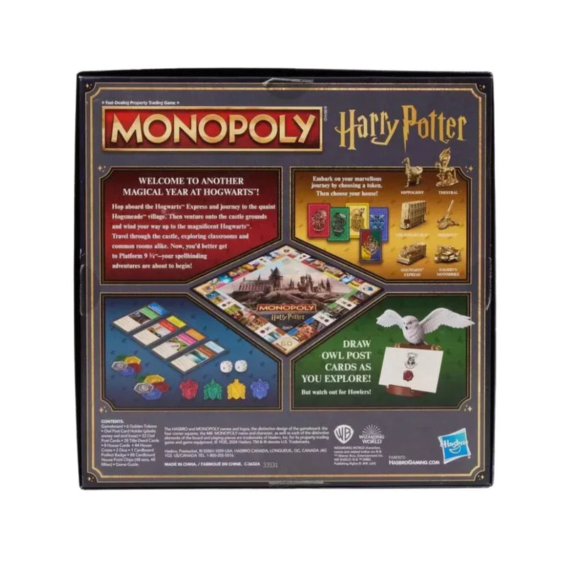 MONOPOLY HARRY POTTER JEU