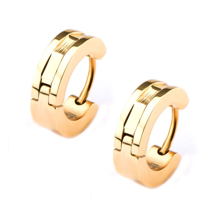 BOUCLES D'OREILLES DORMEUSES MOTIF GEOMETRIQUE