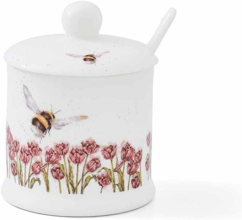 POT A CONFITURE AVEC COUVERCLE ET CUILLERE – WRENDALE DESIGNS