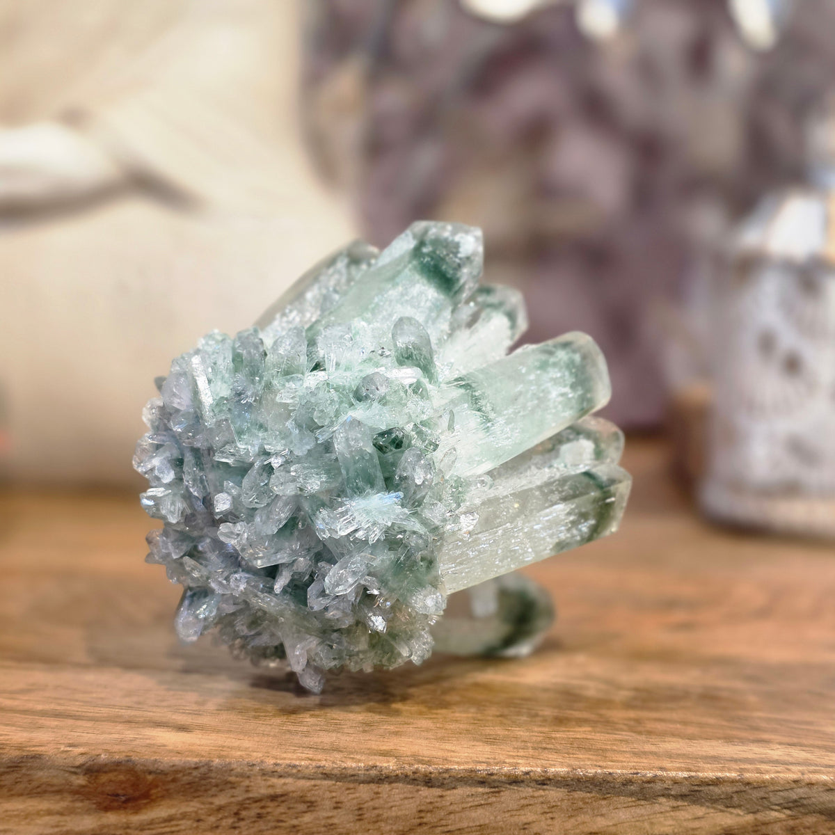 PIERRE QUARTZ FANTOME VERT