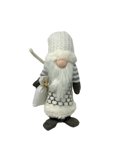 PERE NOEL TRICOT GRIS