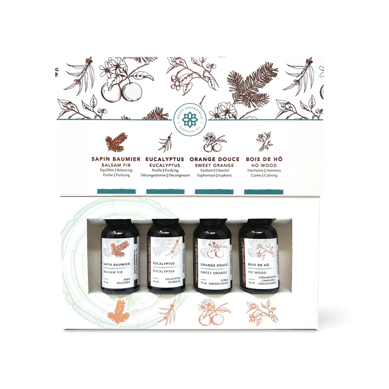 COFFRET DECOUVERTE SAISONIER HIVER HUILES ESSENTIELLES | DRIFTWOOD NATURALS