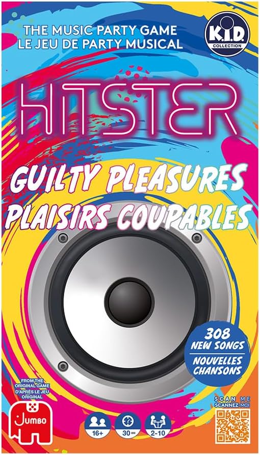 HITSTER PLAISIRS COUPABLES JEU PARTY MUSICAL