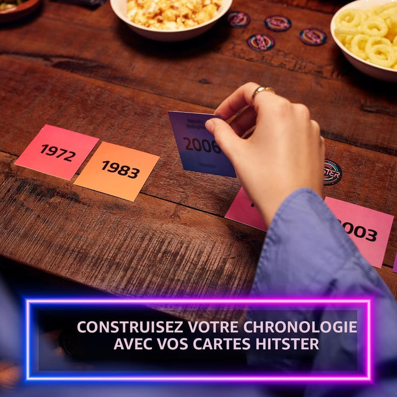 HITSTER PLAISIRS COUPABLES JEU PARTY MUSICAL