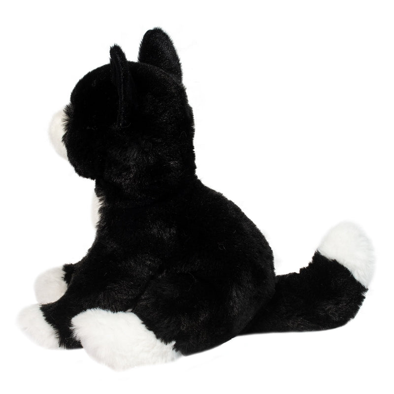 PELUCHE BECKIE CHAT NOIR ET BLANC | DOUGLAS CUDDLE TOYS CANADA