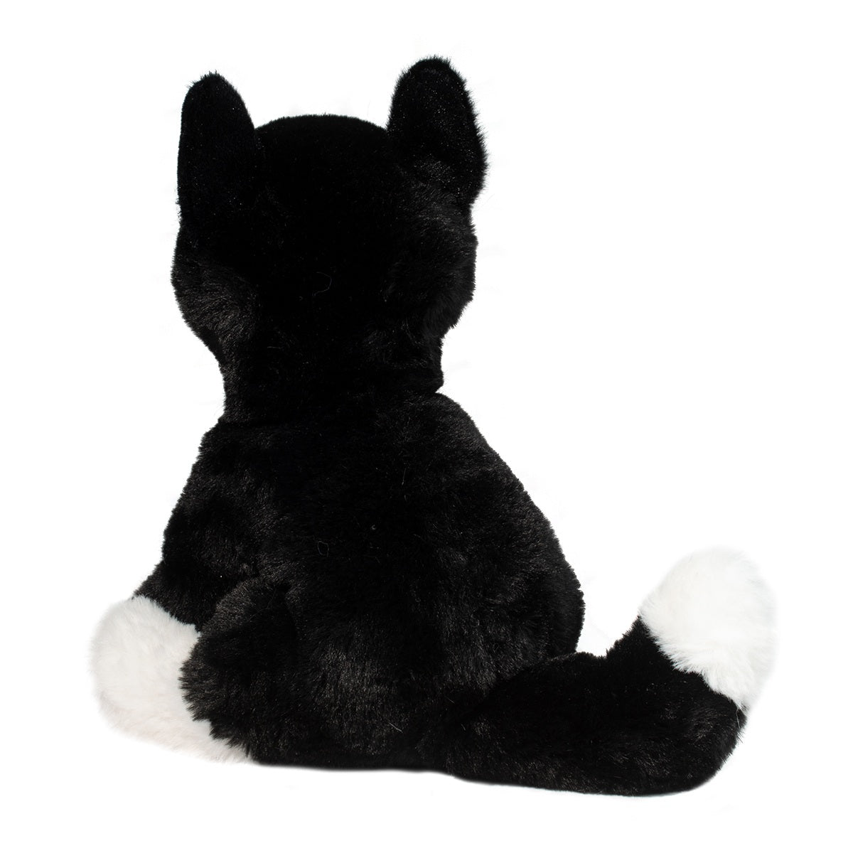 PELUCHE BECKIE CHAT NOIR ET BLANC | DOUGLAS CUDDLE TOYS CANADA