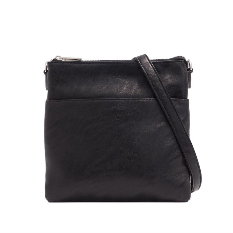 Sac à main bandoulière Lidia avec doublure en nylon recyclé - S-Q Inc.