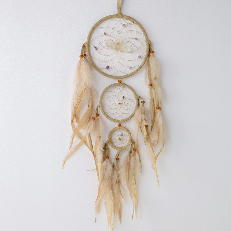 Attrape-rêves Tan Generations 10 cm – Symbolique, artisanal et intemporel