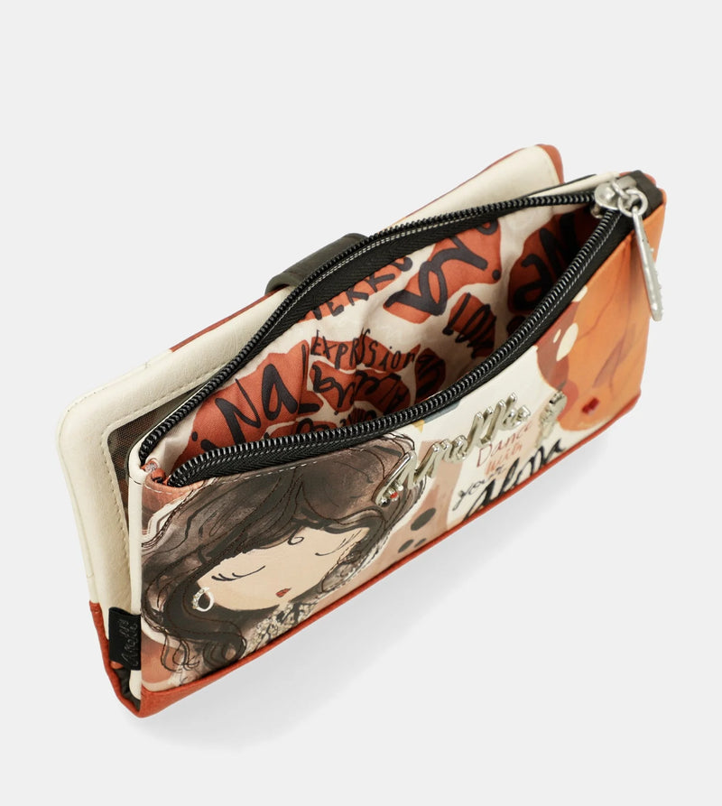 GRAND PORTEFEUILLE FLEXIBLE RFID ALMA
