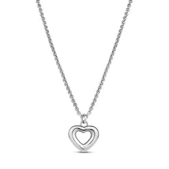 PENDENTIF COEUR AUDACIEUX EN ACIER INOXYDABLE | ARZ STEEL