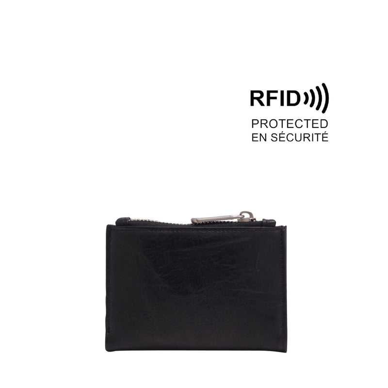 PORTEFEUILLE RFID CARLA NOIR - S•Q