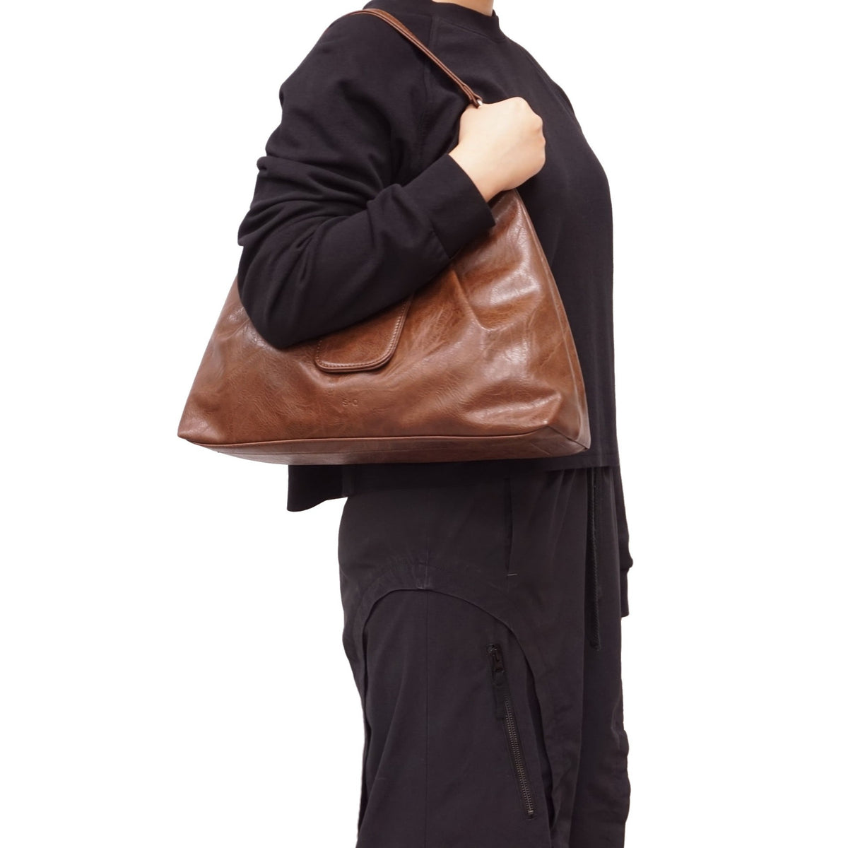 Sac à main hobo en polyuréthane Karell - S-Q