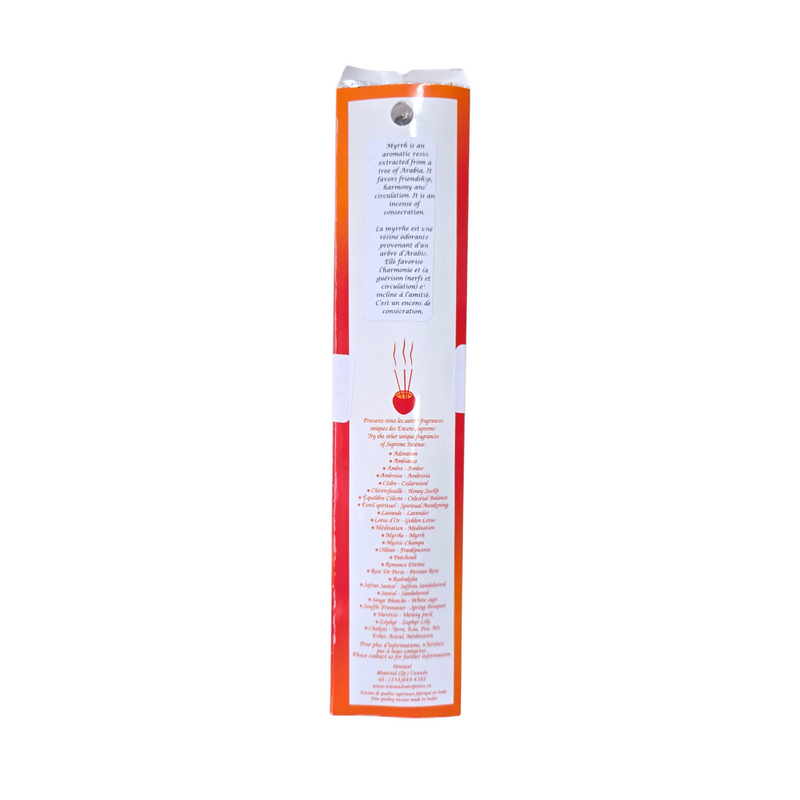 Encens à la myrrhe – Tradition, spiritualité et sérénité