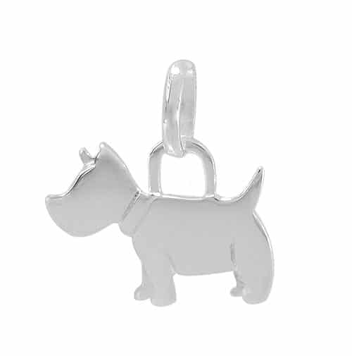 PENDENTIF CHIEN ARGENT