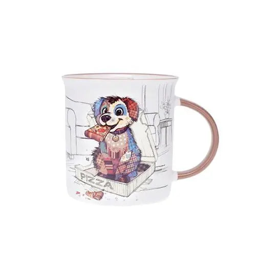 TASSE TIMBALE EN PORCELAINE – CHIEN (320 ML)